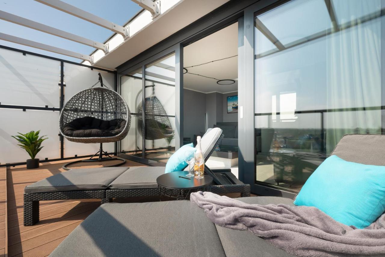 Lighthouse Luxury Penthouse - Jantar Apartamenty Mrzeżyno Exterior foto